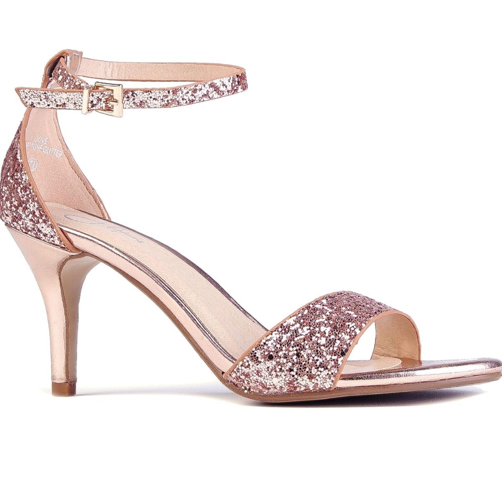 J. Adams Dove Ankle Strap Womens Heels, Stiletto Heels For Women Sexy